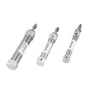 Double Acting Pneumatic Air Cylinder Mini Small Single Rod 10mm 12mm 16mm Bore 20mm 25mm 30mm 200mm Stroke CDJ2B16 1Pcs(Stroke 175mm)