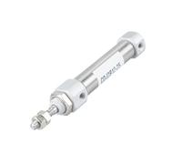 Double Acting Pneumatic Air Cylinder Small CDJ2B Type Single Rod 10mm 12mm 16mm Bore 10mm 50mm 100mm 200mm Stroke CDJ2B16 1Pcs(Stroke 90mm)