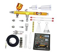 Double Action Airbrushing for Model Cake Car Painting Beauty Inkjet Manicure Art Cake Art Accessories Multifunctional Handheld Kit