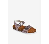 Double Adjustable Buckle Sandals for Children, Designed for Autonomy multicoloured