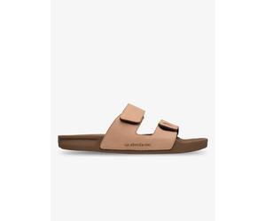 Double Adjustment Leather Sliders Quiksilver Rivi Beige 39