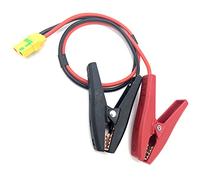 Double Alligator Clip Jumper Probe Test Leads to XT90S Female Plug Adapter with 19.6 Inches Red and Black Cable
