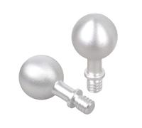 Double Aluminum Camera Mount Converter to 17mm Ball Head 1/4" Female Thread Quick Fixed Mobile Device Holder Aluminum Photography Equipment Adapter