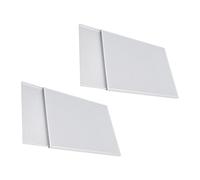 Double Anodized Aluminum Baking Pan 35x25cm Stable Cookie Trays Food Grade Surfaces Easy Cleaning for Home Bakeries Pastry Baking Pan