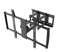 Maclean MC-679 60"-100" X-Large Heavy-duty Full Motion Curved & Flat Panel TV Wall Mount