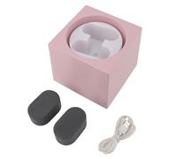 Double Automatic Watch Winder, Smart Watch Winder with LED Light, USB Battery Powered for Automatic Watches, 2 Speeds Adjustable Quiet Operation, ABS Material Compact Design (Roseate)