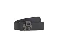 Double B Monogram Reversible Belt - male - Boss - Belts - Black - 100 CM - Accessories 100 CM