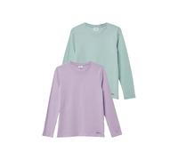 Double Back Long Sleeve Unisex Cotton T-Shirt for Children s.Oliver Violet 6 years