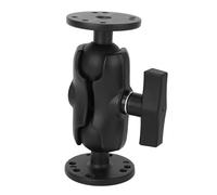 Double Ball Mount, Aluminum Tablet Fish Finder Mount, Heavy Duty Marine Grade Bracket with 1.5 Inch C Size Ball Socket Arm
