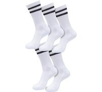 Double band socks Urban Classics (x5) Blanc 39/42