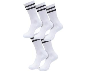Double band socks Urban Classics (x5) Blanc 39/42