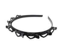 Double Bangs Hairstyle Hairpin | Wavy Hair Comb Headbands | Wavy Hair Comb Headband with Clips | Elegant Double Bangs Hairpin | Teeth Comb Hair Hoop Headband for Adults, Men, Girls