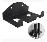 Double Barbell Storage, Vertical Hanging Barbell Rack, Wall Mount Olympic Barbell Holder, Space Saving Commercial or Home Gym Accessory