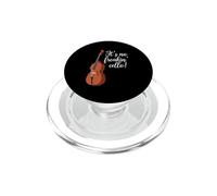 Double Bass Funny Music Instrument Design PopSockets PopGrip for MagSafe