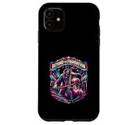 Double Bass Musician Beyond The Foundation Jazz Synthwave R Case for iPhone 11