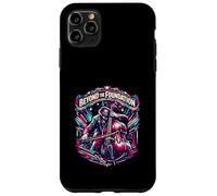 Double Bass Musician Beyond The Foundation Jazz Synthwave R Case for iPhone 11 Pro Max