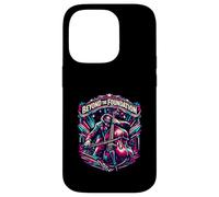 Double Bass Musician Beyond The Foundation Jazz Synthwave R Case for iPhone 14 Pro