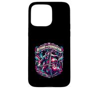 Double Bass Musician Beyond The Foundation Jazz Synthwave R Case for iPhone 15 Pro Max
