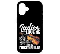 Double Bass Player Band Musician Ladies Love Contrabass Case for iPhone 16
