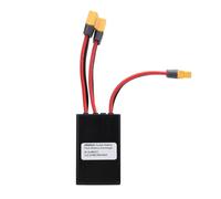 Double Battery Discharge Converter Dual Battery Parallel Module Adapter XT60 Interface High Power Output for 250 3000W Motor Aluminum Alloy Material (40A)