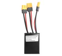 Double Battery Parallel Module, 20V-72V Double Battery Discharge Converter XT60 Ports Dual Battery Pack Switch Balancer for Electric Bike (30A)