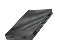Double Bay NVME M.2 SSD Enclosure Aluminum USB3.2GEN2 10GBPS M.2 Type C SSD