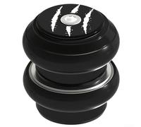 Double Bearing Bike Headset for 34 34mm Head Tube and 28 6mm Fork, Aluminum Alloy Construction Good Sealing and Flexible Rotation Performance