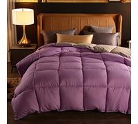 Double Bed Duvet Cover Set, 13.5 Tog Winter Warm & Thick Heavyweight Quilt, Spring/Autumn/Winter Single Double Warm Lightweight Down Comforter, 200x23