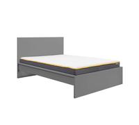 Birlea Oslo Bed Frame in Grey | Size: Double Birlea Grey Double