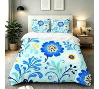 Double Bedding Set Blue Daisy, AQ1995