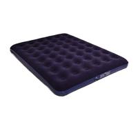 Double Blow Up Airbed, Quick Inflatable Air Mattress, Comfortable Soft Sleeping Surface, Waterproof Camping Mattress, For Indoor Outdoor Adventures,Blue- 186 * 130 * 22cm