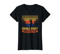 Double Bogey Legend Funny Golf Player Value Graphic T-Shirt, Women, Black, S
