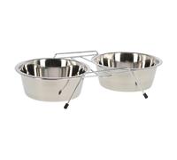 Double bowl with stand Kerbl