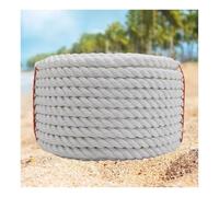 Double Braided Dock Line, 3/16 To 3/4 Inch 3-Strand Braided Polyester Rope For Arborist Rigging Marine Dock Lines(5/16inx328ft)