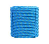 Double Braided Polyester Rope Strong Arborist Rigging Rope For Tree Work Climbing Camping Sailing(Blue18mm,50m)