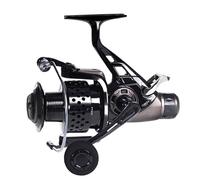 Double Brake Spincast Reel - Front Rear Drag Fishing Reel for Lure Casts | Durable Fishing Gear for Men, Easy Spin Reel with Smooth Recovery Ideal Equipment for Lake, River or Ocean
