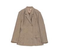Double-Breasted Blazer - female - Mark Kenly Domino Tan - Blazers - Brown - S - Jackets S