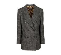 Double-breasted Chevron Jacket - female - Dolce & Gabbana - Blazers - Gray - M - Jackets M
