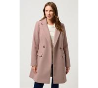 Double Breasted Coat M&Co Pink 18