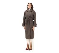 Double-breasted Long Coat - female - ONLY - Trench Coats - Brown - XL - Coats XL