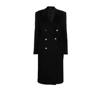 Double-Breasted Meryl Coat - female - Tagliatore - Double-Breasted Coats - Black - XS - Coats XS