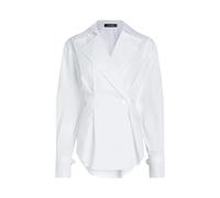 Double-Breasted Pleated Shirt - female - Karl Lagerfeld - Shirts - White - M - Blouses & Shirts M