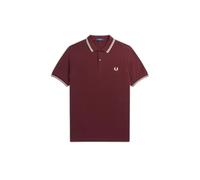 Double-breasted Polo shirt Fred Perry Rouge M