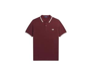 Double-breasted Polo shirt Fred Perry Rouge M