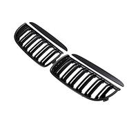 Double Bridge Front Kidney Grill Grilles, Matte Black, E90 E91, 323i 325xi 330i 328i 328xi 335i 335xi,05-08