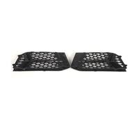 Double Bridge Grill For A3 2017-2020 Fog Light Grill Cover Bezel Car Front Bumper Lamp Grille Racing Style Auto Accessories Front Bumper Grille Grill