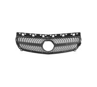Double Bridge Grill For Benz For W176 For A Class For A180 A200 A250 2013-2015 Front Bumper Grille Diamond Style Auto Grill Front Bumper Grille Grill