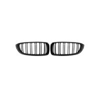 Double Bridge Grill For BMW 4 Series F32 F33 F36 For M3 F80 For M4 F82 2012-2018 Car Front Bumper Grille Racing Grill Dual-Slat Glossy Black Accessories