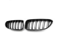 Double Bridge Grill For BMW 6 Series F06 F12 F13 2012-2017 Front Kidney Grille Hood Grills Double Line Glossy Black Car Grill