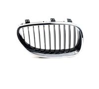 Double Bridge Grill For BMW For E60 E61 For 520i 523i 525i 530i 525d 535d 540i 545i 550i Front Chrome Grille Radiator Grill 51137027061 51137027062 Front Bumper Grille Grill(Left)